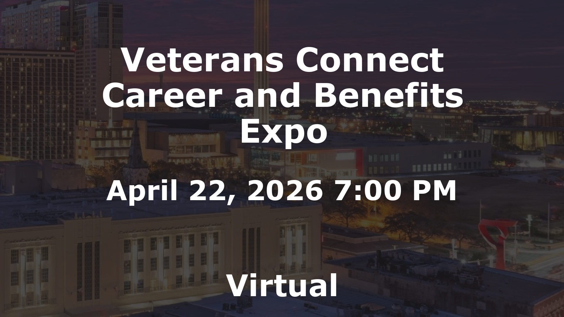 Veterans Connect Career and Benefits Expo event image
